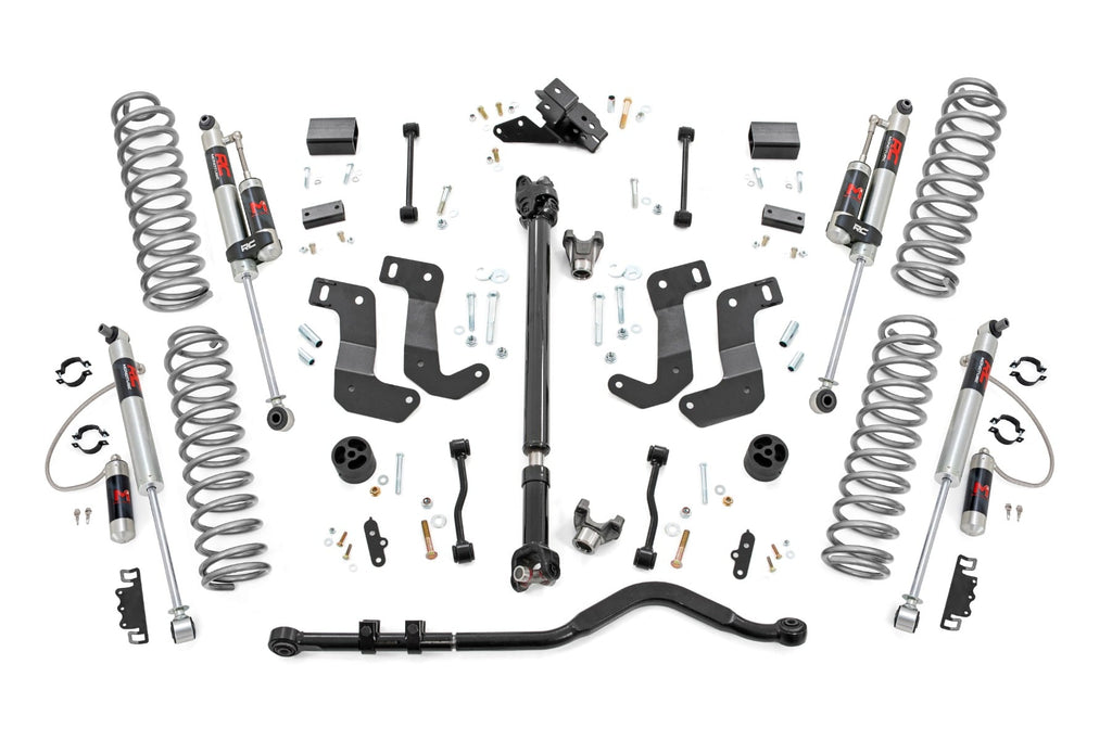3.5 Inch Lift Kit C/A Drop Front D/S M1R Jeep Wrangler JL Rubicon (18-23) Rough Country