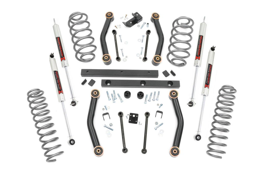 4 Inch Lift Kit M1 Jeep Wrangler TJ (03-06)/Wrangler Unlimited (04-06) Rough Country