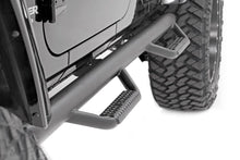 Cargar imagen en el visor de la galería, Jeep Wheel to Wheel Nerf Steps 07-18 Wrangler JK 4 Door Rough Country