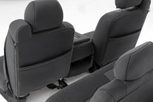 Cargar imagen en el visor de la galería, Neoprene Front Seat Cover Black 99-06 Silverado/Sierra 1500 Rough Country