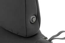 Cargar imagen en el visor de la galería, Jeep Neoprene Seat Cover Set Black 20-Up Gladiator JT Rough Country