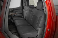 Cargar imagen en el visor de la galería, GM Neoprene Seat Covers Front and Rear Black For 19-21 1500 Rough Country