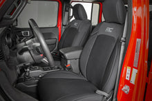 Cargar imagen en el visor de la galería, Seat Covers Front and Rear w/ Cup Holder 20-Up Jeep Gladiator JT Rough Country