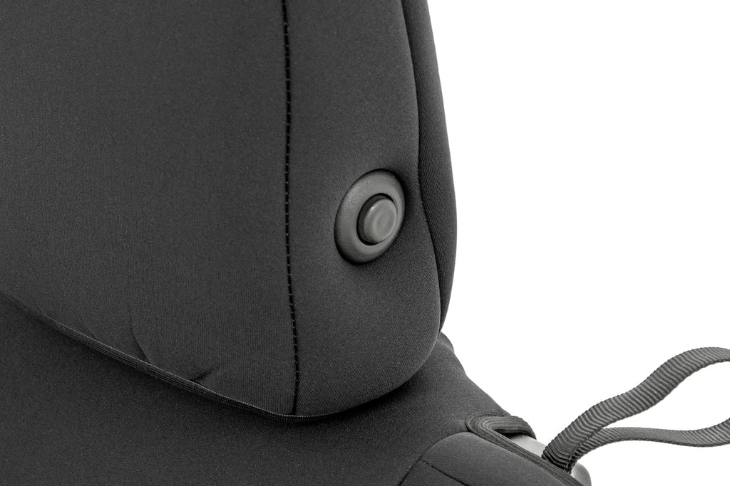 Seat Covers Front and Rear w/ Cup Holder 20-Up Jeep Gladiator JT Rough Country