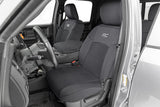 Seat Covers Front Row and Rear Row 60/40 Rear Seat Ram 2500 2WD/4WD (19-23) Rough Country