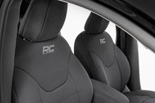Load image into Gallery viewer, Seat Covers Front Row and Rear Row Bench Jeep Cherokee KL 2WD/4WD (14-22) Rough Country