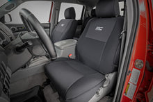 Cargar imagen en el visor de la galería, Seat Covers Gray FR &amp; RR Crew Cab Toyota Tacoma 2WD/4WD (2005-2015) Rough Country