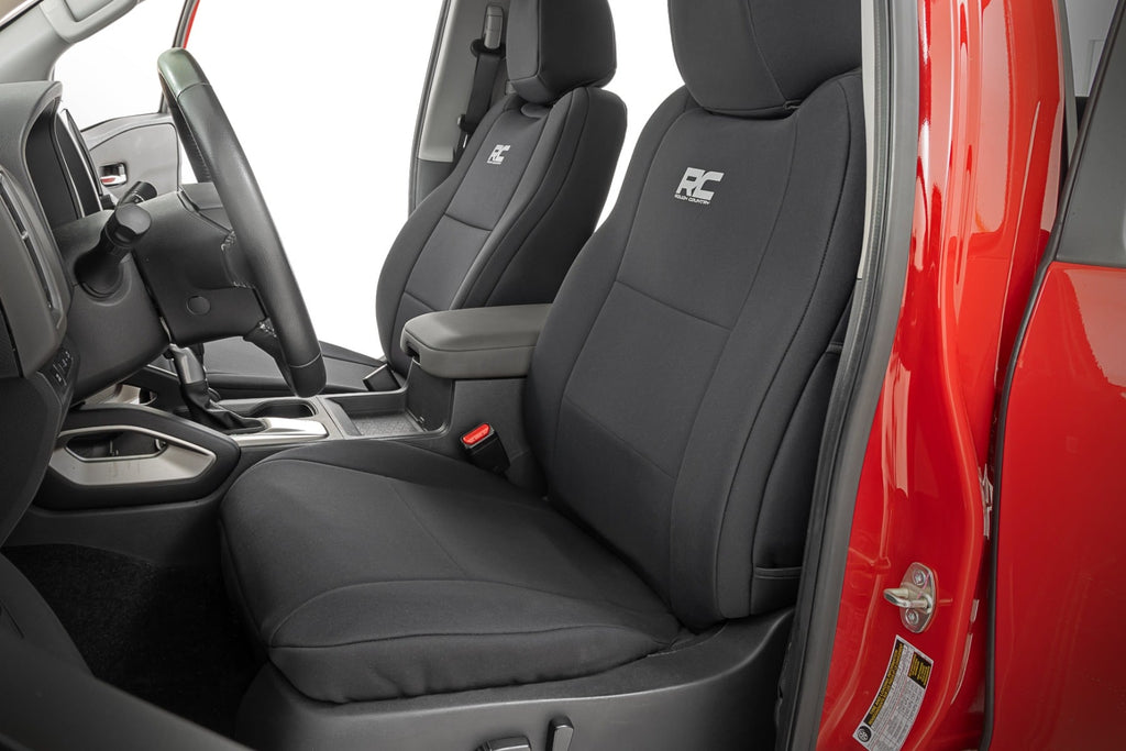 Seat Covers FR & RR Crew Cab Nissan Frontier 2WD/4WD (2022-2026) Rough Country