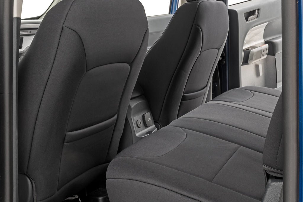 Seat Covers FR & RR W/O Armrest Crew Cab Ford Maverick 2WD/4WD (22-26) Rough Country