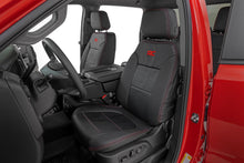 Cargar imagen en el visor de la galería, Leather Seat Covers FR Bucket RR 60/40 Chevy/GMC Sierra 1500 (19-25)/Silverado 1500 (19-26) Rough Country