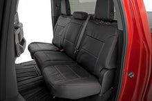 Cargar imagen en el visor de la galería, Leather Seat Covers FR Bucket RR 60/40 Chevy/GMC Sierra 1500 (19-25)/Silverado 1500 (19-26) Rough Country