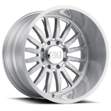 Cast Aluminum Wheels Summit 9110 SL 20x12 Brushed Brushed Silver 8 On 165.1 Bolt Pattern -51 Offset Cali Offroad Wheels