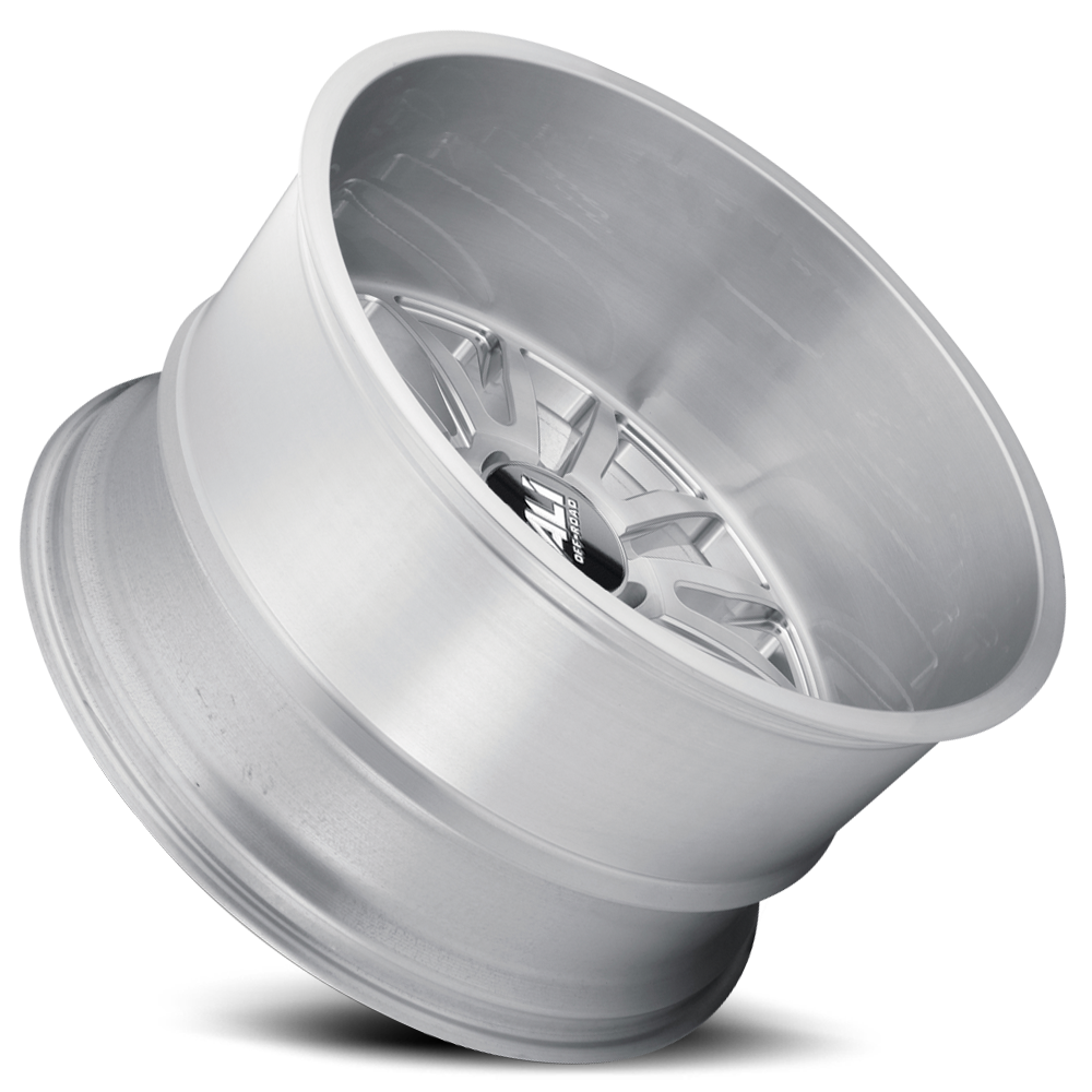 Cast Aluminum Wheels Summit 9110 SL 20x12 Brushed Brushed Silver 8 On 165.1 Bolt Pattern -51 Offset Cali Offroad Wheels