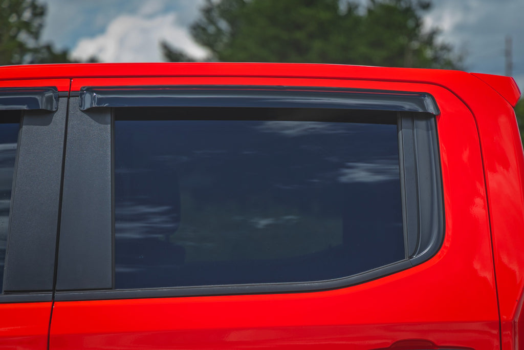 Side Window Deflectors Tape On Rain Guard Silverado/Sierra 1500/2500HD/3500HD (19-26) Rough Country