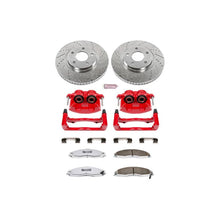 Cargar imagen en el visor de la galería, Power Stop 98-02 Chevrolet Camaro Front Z26 Street Warrior Brake Kit w/Calipers