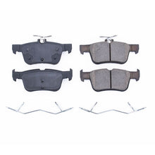 Cargar imagen en el visor de la galería, Power Stop 17-18 Ford Edge Rear Z17 Evolution Ceramic Brake Pads w/Hardware