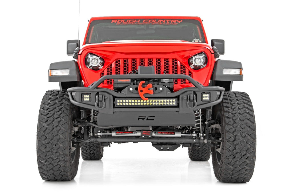 3.5 Inch Lift Kit C/A Drop FR D/S M1R Non-Rubicon Jeep Wrangler Unlimited (24-26) Rough Country