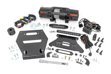 Load image into Gallery viewer, LED Light Winch Mount RS6500S 10 Inch Black Slimline Polaris RZR Pro R Rough Country