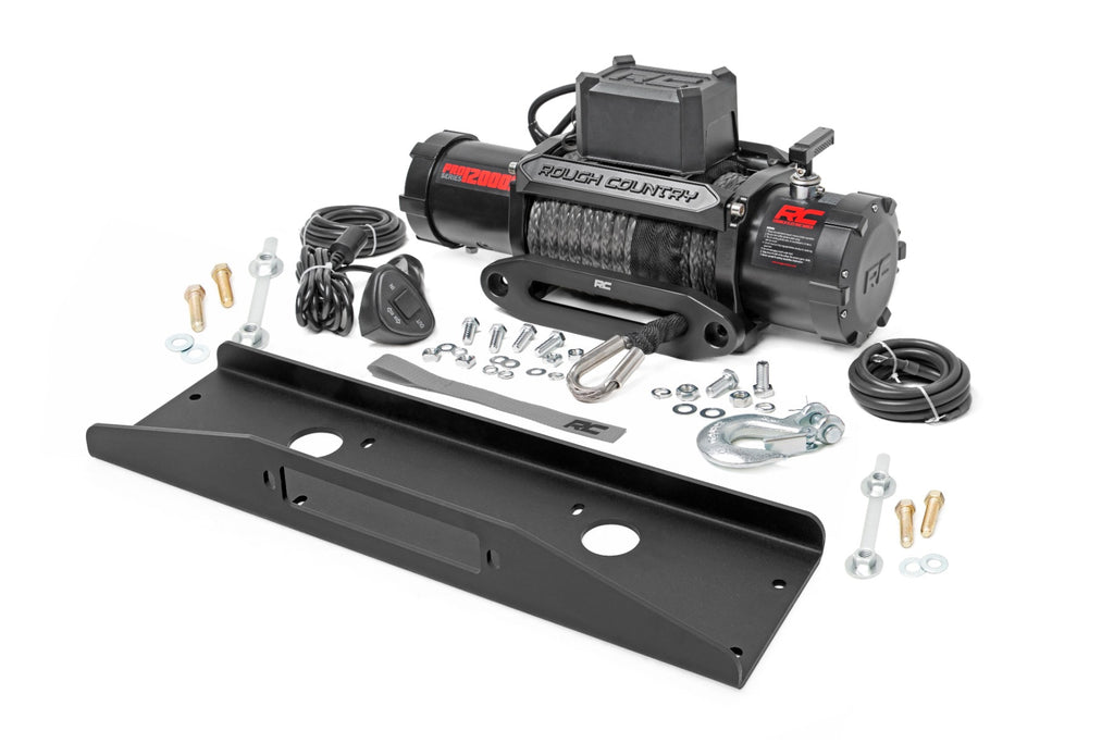 Winch Plate PRO12000S Mahindra Roxor Rough Country