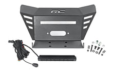 Load image into Gallery viewer, Winch Plate 10 Inch Black Slimline Honda Pioneer 520 Rough Country