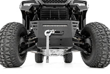 Load image into Gallery viewer, Winch Plate 10 Inch Black Slimline Honda Pioneer 520 Rough Country
