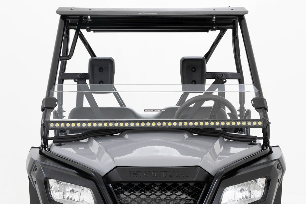 LED Light Cage Mount 40 Inch Black Honda Pioneer 520 Rough Country