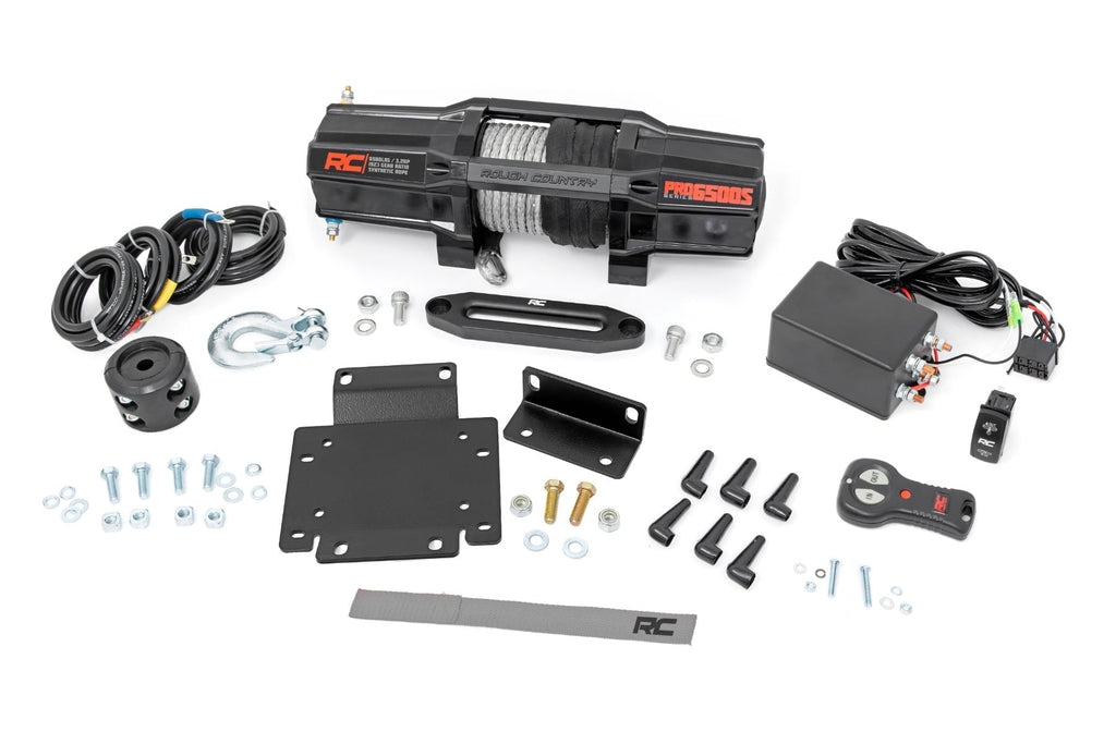 Winch Mount RS6500SA Honda Pioneer 1000 Rough Country