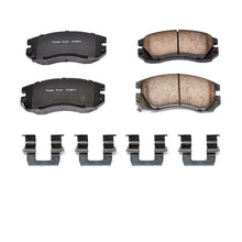 Cargar imagen en el visor de la galería, Power Stop 91-94 Subaru Legacy Front Z17 Evolution Ceramic Brake Pads w/Hardware