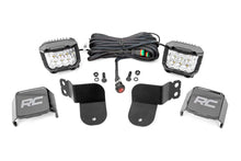 Load image into Gallery viewer, Polaris Dual LED Cube Kit Black Series w/3 Inch OsRAM Wide Angle LED 16-20 General Rough Country