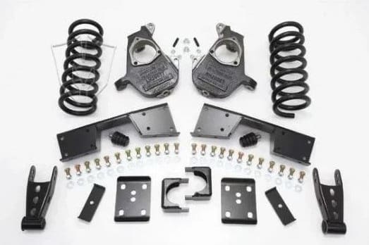 McGaughy's 5/7 Inch Spindle/Flip Kit Lowering Kit 2001-2006 Silverado/Sierra 1500 2WD Extended/Crew Cab with C-Style Spindles