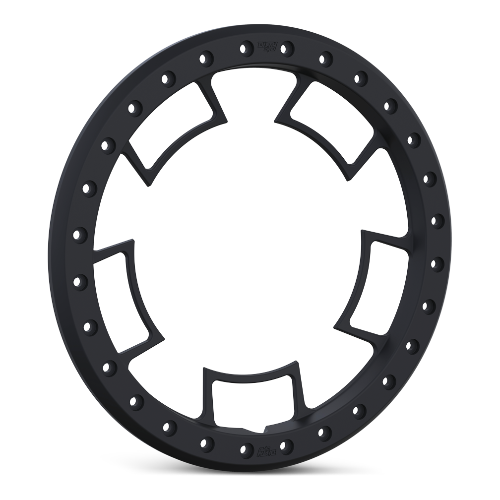 Dirty Life Matte Black Simulated Ring Used On 9303 / 9304 - 20in