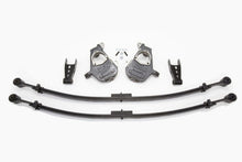 Cargar imagen en el visor de la galería, McGaughy's 2/4 Inch Spindle/Leaf Spring Lowering Kit 1999-2006 Silverado/Sierra 1500 2WD with C-Style Spindles