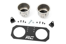 Cargar imagen en el visor de la galería, Passenger Grip Handle Dual Cup Holder Polaris RZR 4 900/RZR S 1000 Rough Country