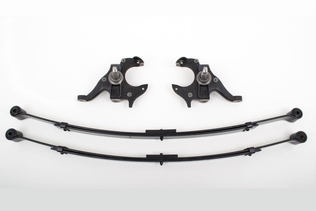 McGaughy's 2/3 Inch Spindle/Leaf Spring Lowering Kit 1982-2003 S10/Sonoma 1984-1997 Blazer/Jimmy 2WD