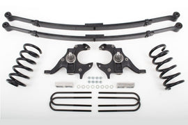 McGaughy's 4/4 Inch Spindle/Leaf Spring Lowering Kit 1982-2003 S10/Sonoma 2WD Regular Cab