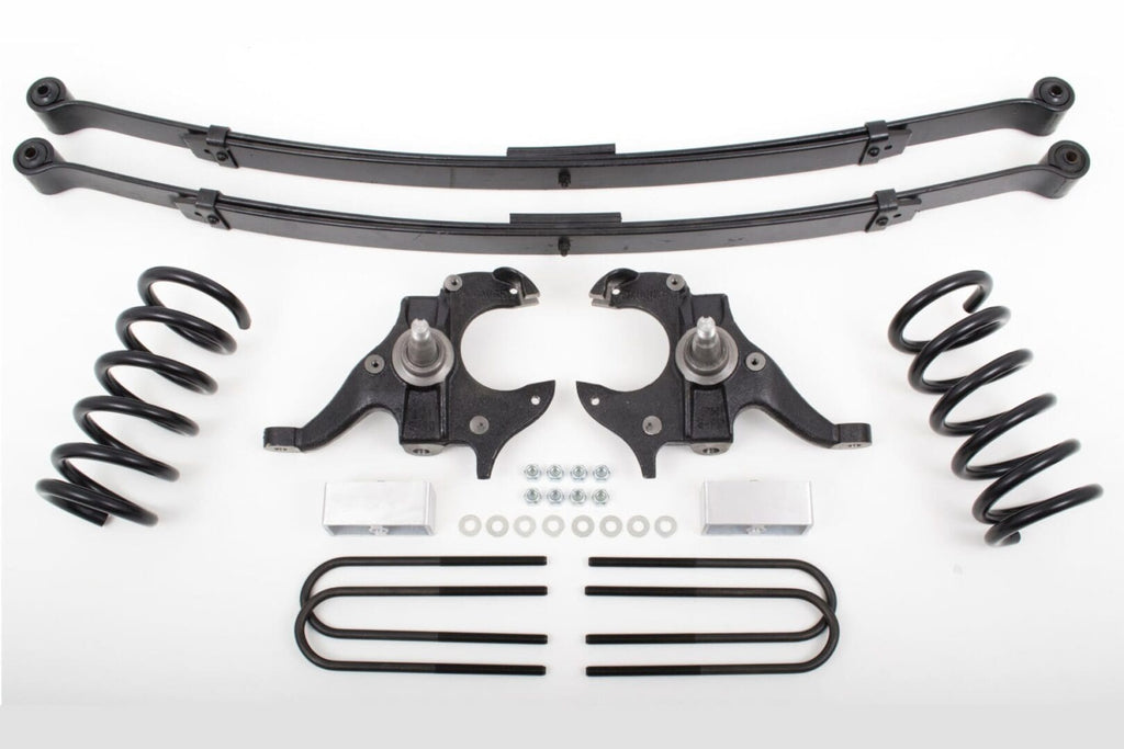 McGaughy's 4/5 Inch Spindle/Leaf Spring Lowering Kit 1982-2003 S10/Sonoma 2WD Regular Cab