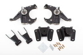 McGaughy's 2.5/4 Inch Spindle Lowering Kit 1973-1987 GM C10 2WD Heavy Duty