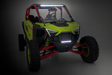 Cargar imagen en el visor de la galería, LED Light Winch Mount Front 10 Inch Black Slimline Polaris RZR Pro R Rough Country