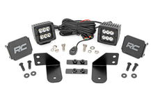 Cargar imagen en el visor de la galería, LED Light RR Cage Mount 2 Inch Black Spot Pair Polaris Ranger 1000/Ranger XP 900/1000 Rough Country