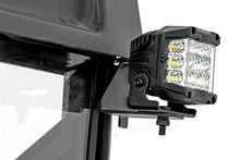 Load image into Gallery viewer, LED Light RR Cage Mount 2 Inch Chrome Pair Wide Angle Polaris Ranger 1000/Ranger XP 900/1000 Rough Country