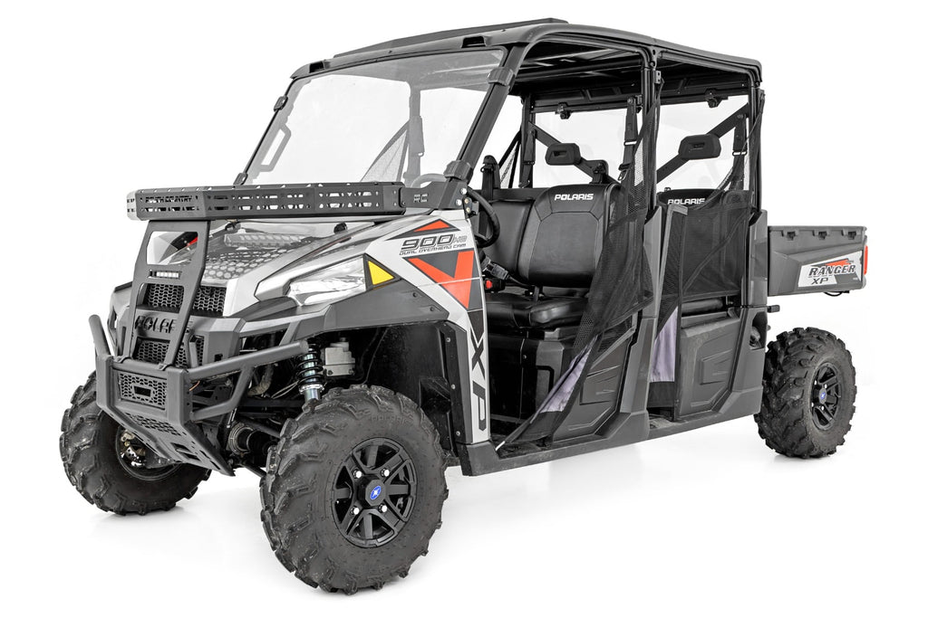Front Cargo Rack 6 Inch Black Slimline Polaris Ranger XP 900/Ranger XP 1000 Rough Country