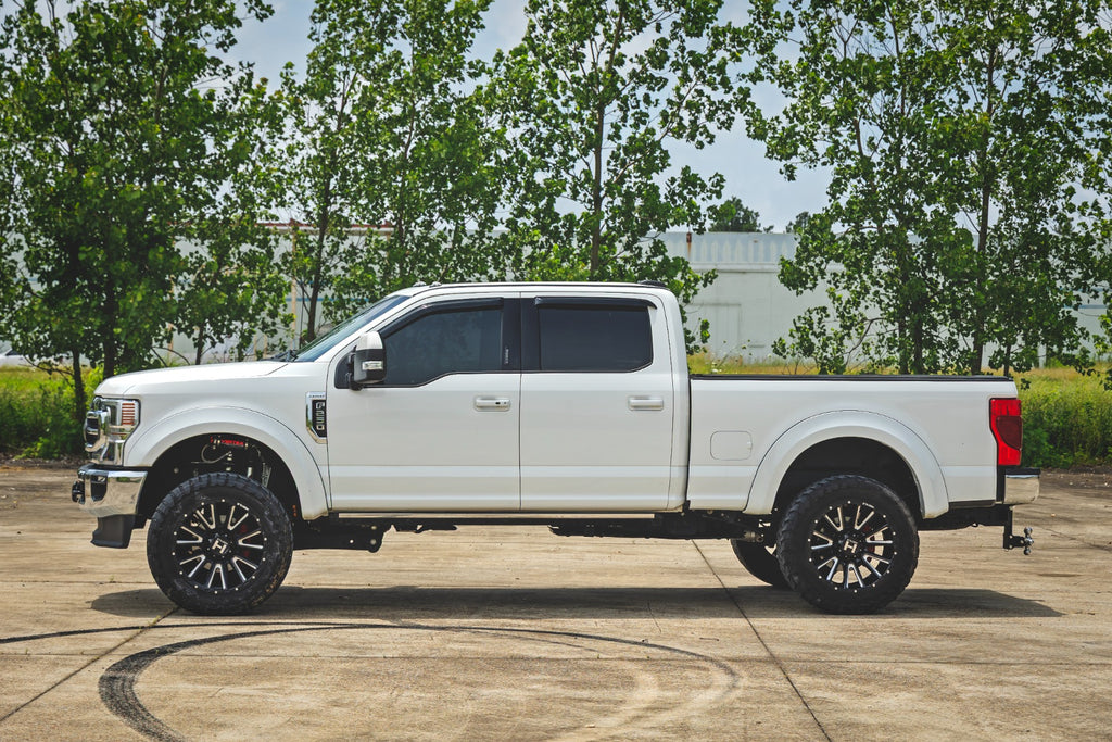 Side Window Deflectors Tape On Rain Guard Ford F-150/Lightning/F-250/F-350/Raptor (15-26) Rough Country
