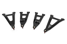 Load image into Gallery viewer, Black Forged Alum High Clearance 2 Inch Fwd Offset Control Arms w/Ball Joints Polaris Ranger 1000XP Rough Country