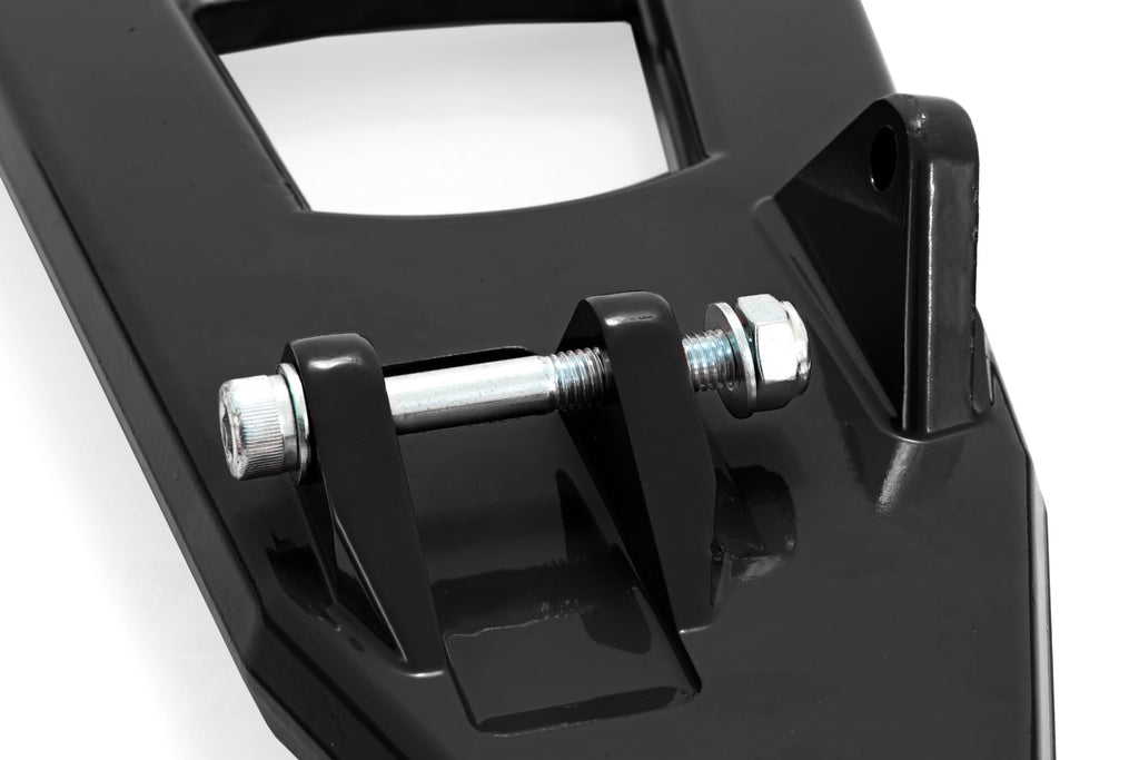 Black Forged Alum High Clearance 2 Inch Fwd Offset Control Arms w/Ball Joints Polaris Ranger 1000XP Rough Country