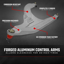 Cargar imagen en el visor de la galería, Aluminum Control Arms High Clearance w/ 2 Inch Forward Offset Polaris Ranger 1000XP Rough Country