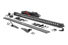 Load image into Gallery viewer, 30 Inch Single Row Light Mount Front Black Series White DRL Polaris RZR Turbo R Rough Country