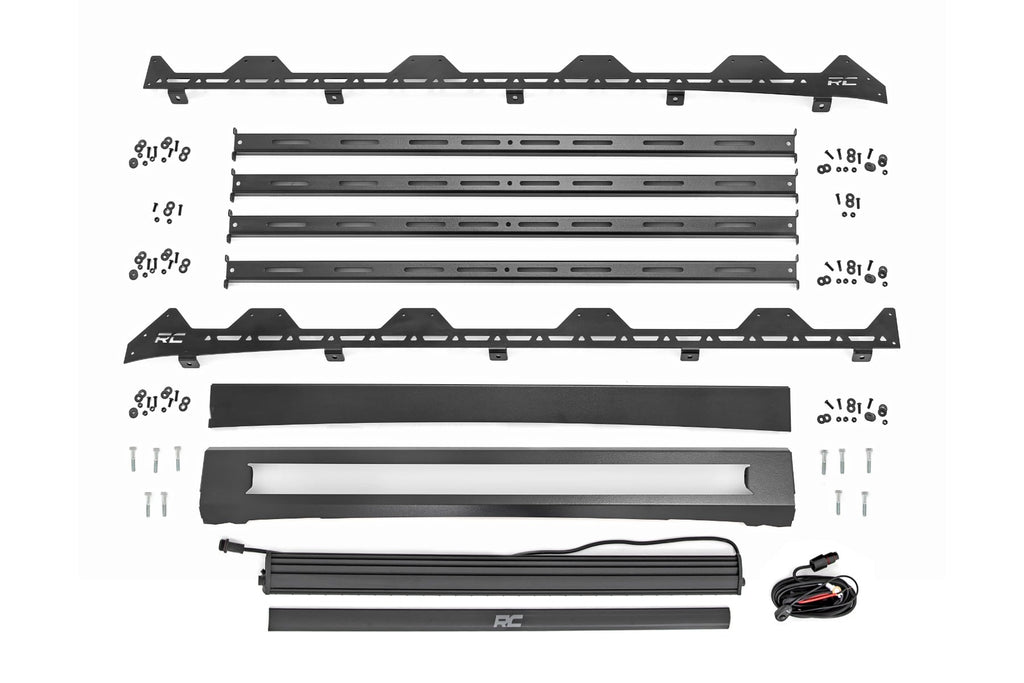 Roof Rack 40 Inch Spectrum Series Single Row Polaris XPEDITION ADV 5 Rough Country