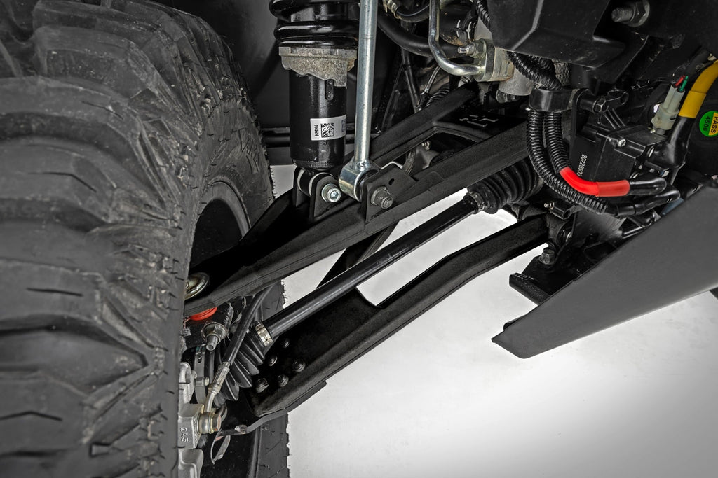 Black Aluminum Control Arms 2 Inch Forward Offset Polaris Ranger XP 1000 Rough Country