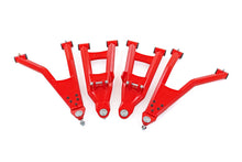 Cargar imagen en el visor de la galería, Red Aluminum Control Arms 2 Inch Forward Offset Polaris Ranger XP 1000 Rough Country