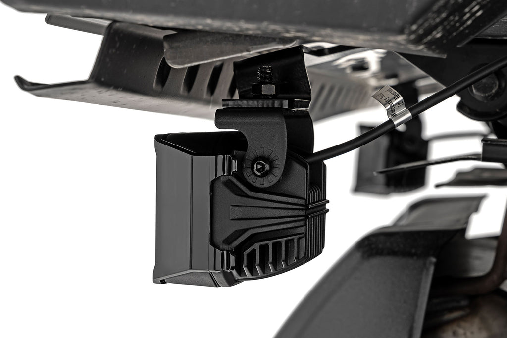 LED Light Under Bed Mount 2 Inch Black Pair Flood Polaris XPEDITION ADV 5 Rough Country